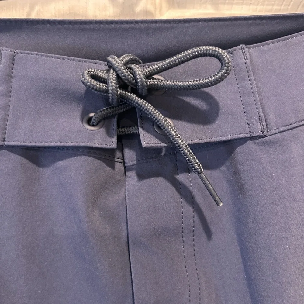 Columbia Mens Navy Blue Board Shorts Swim Trunks Sz Large 11